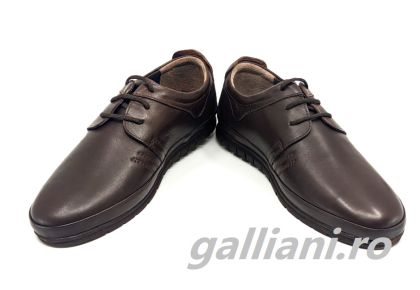 Pantofi maro casual barbati-produs din piele naturala Suceveanu-bc-scv-1000-brown