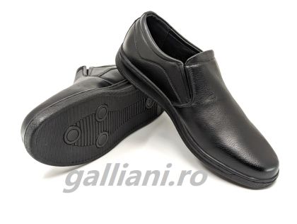 Pantofi negri cu talpa cusuta- casual-Barbati-masuri mari de la 46 la 49-bc-hero-t262-2