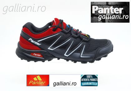 Adidasi pantofi sport Panter barbati bs-panter-mountain-79-black-red