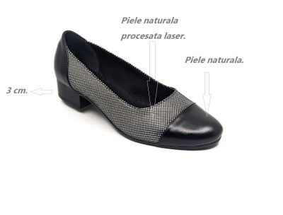 Pantofi eleganti stil balerini cu toc 3cm. Anya PP-dama-piele naturala integral-fabricat in Romania-de talpex 14 pp