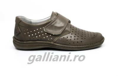 Pantofi casual barbati piele naturala perforata-bc-suceava-bc-suceava-276-nisip-arici