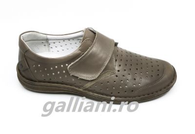 Pantofi casual barbati piele naturala perforata-bc-suceava-bc-suceava-276-nisip-arici