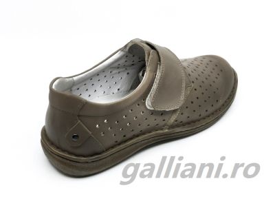 Pantofi casual barbati piele naturala perforata-bc-suceava-bc-suceava-276-nisip-arici