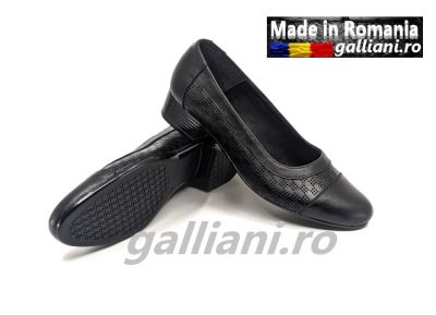 Pantofi eleganti cu toc mic-Anya Black-dama-piele naturala-fabricat in Romania-de talpex 15 box 