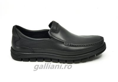 Pantofi negri casual-barbati-piele naturala-Suceveanu-bpc scv 5039 black