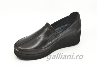 Pantofi maro casual-Dama-fabricat din piele naturala-Suceveanu-dc-scv-5020-maro