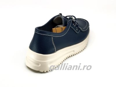 Pantofi bleumarin casual-Dama-piele naturala-dc-mmm-wm216-navy-s