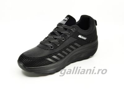 Pantofi negri copii casual,talpa usoara din spuma-sport-csc-ana-2110