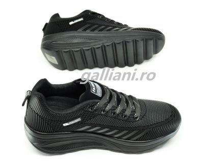 Pantofi negri copii casual,talpa usoara din spuma-sport-csc-ana-2110